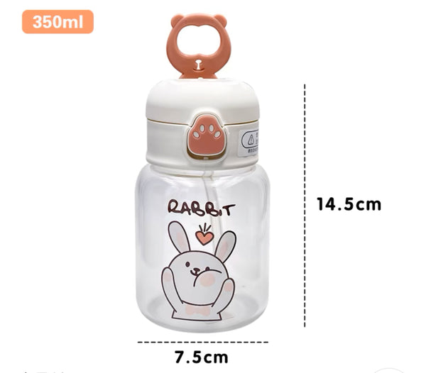 Cute Printed Drinking Bottle