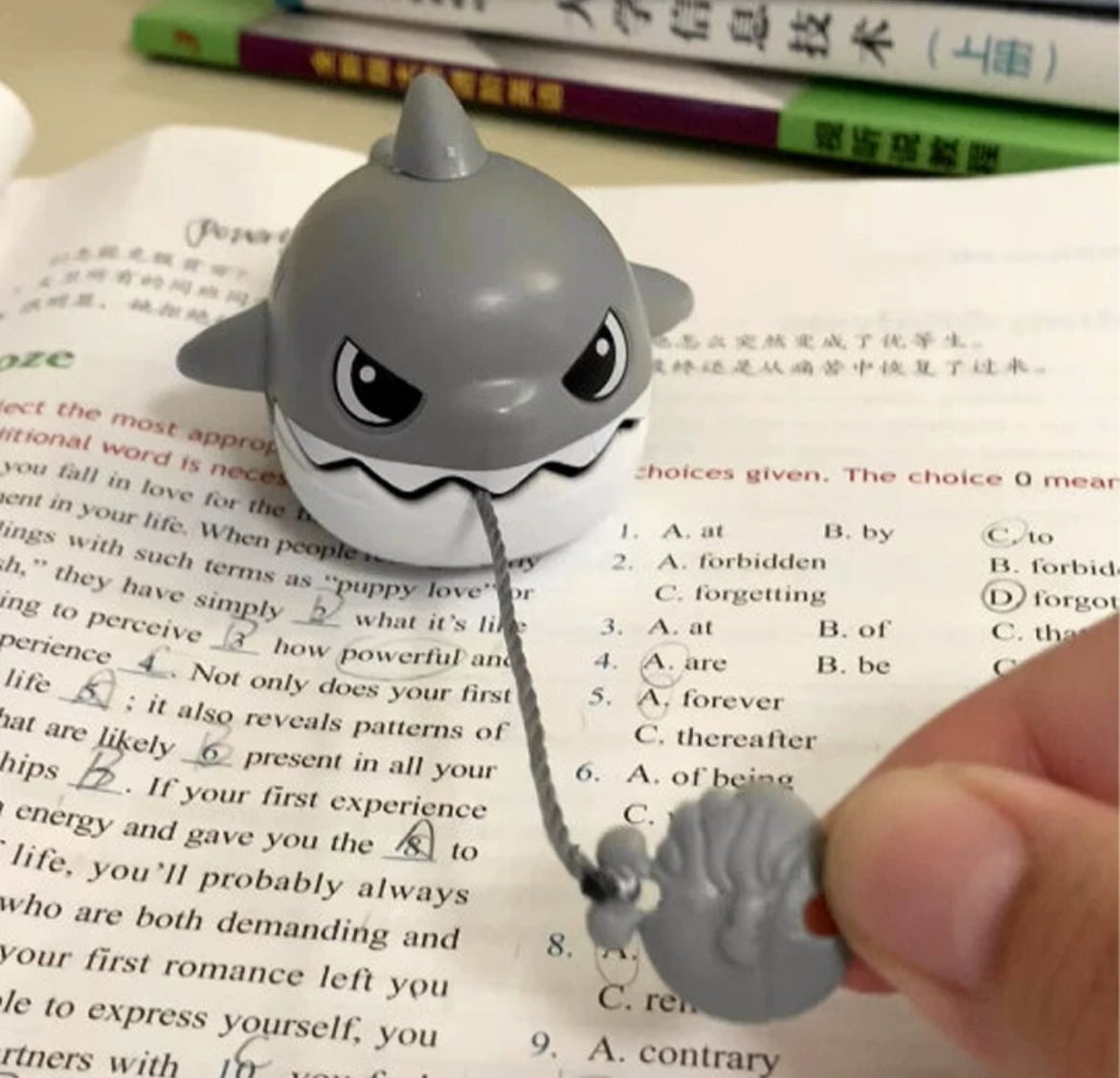 Funny Shark Key Chain