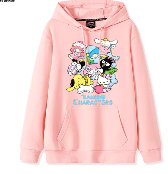 Harajuku Cartoon Hoodie