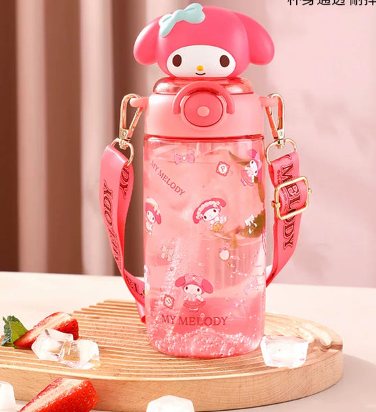 Cartoon Printed Water Bottle