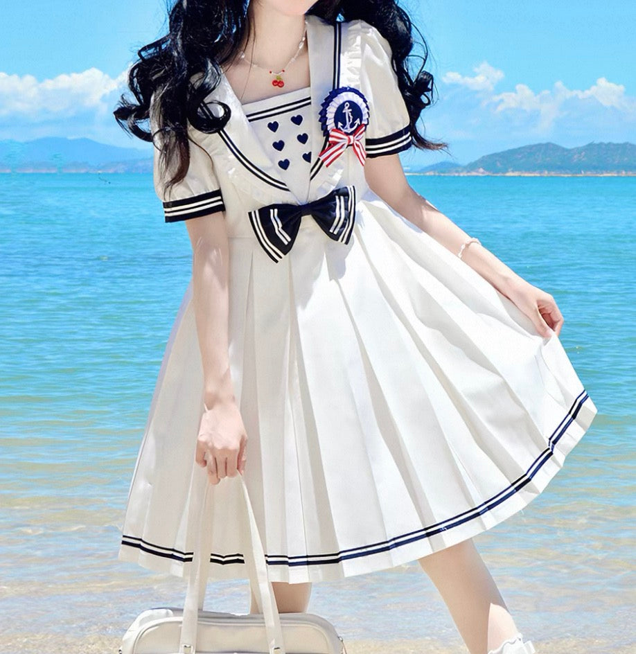 Cute Sailor Girl Dress Cute Sailor Girl Dress