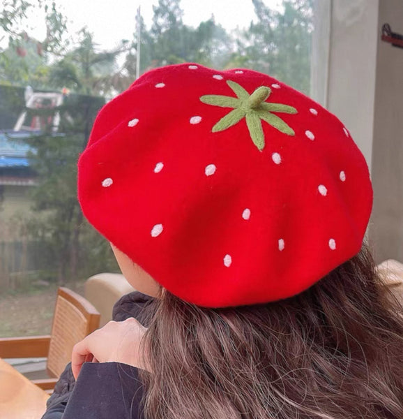 Sweet Strawberry Hat