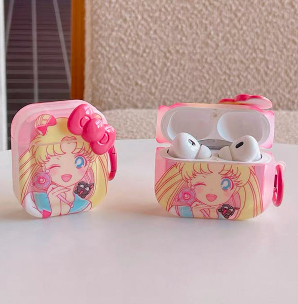 Kawaii Usagi Airpods Protector Case For Iphone