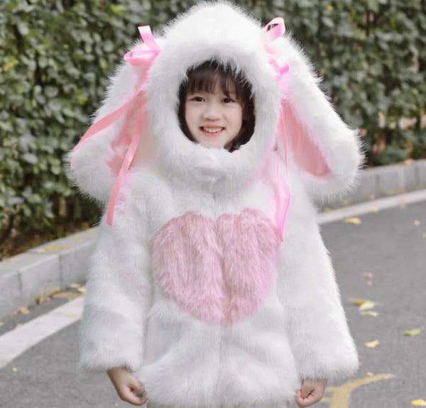 Cute Bunny Coat For Children