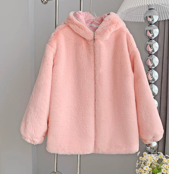 Kawaii Bunny Ears Coat