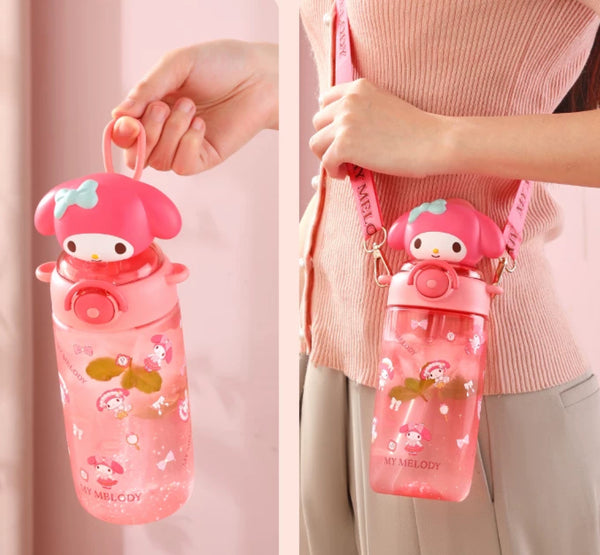 Cartoon Printed Water Bottle