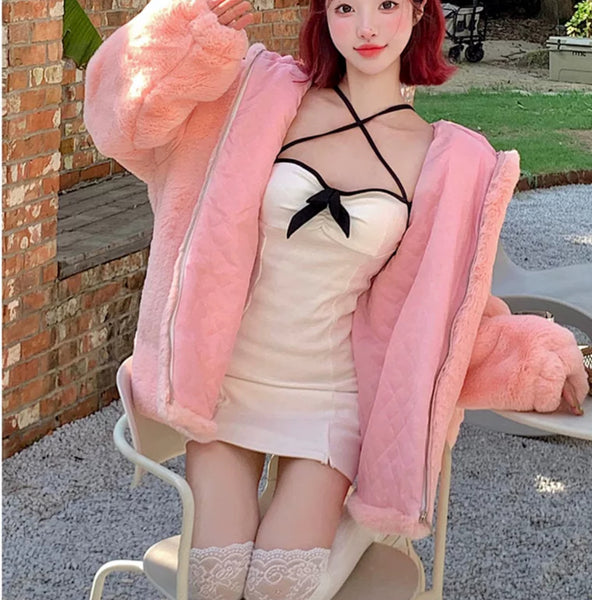 Kawaii Bunny Ears Coat