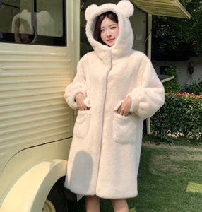 Cute Bear Ears Coat