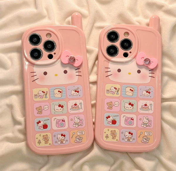 Kitty Phone Case For Iphone11/12/12pro/13/12proMax/13pro/14/14pro/14promax/15/15pro/15promax