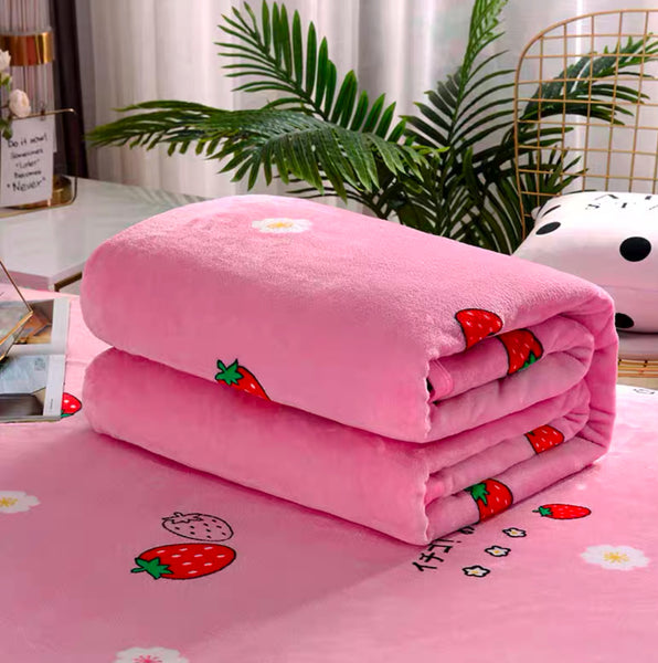 Sweet Strawberry Blanket