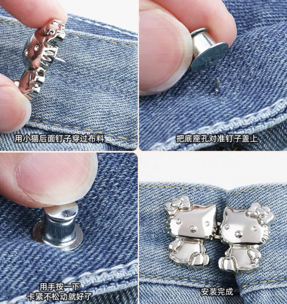 Cute Kitty Waist Buckles