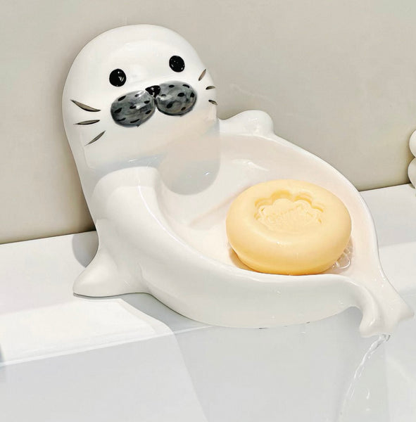 Kawaii Seal Soap Box