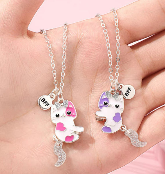 Cute Cat Friends Necklace