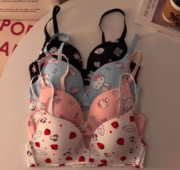 Kawaii Kitty Underwear Set