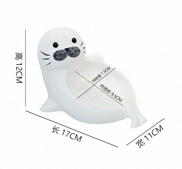 Kawaii Seal Soap Box