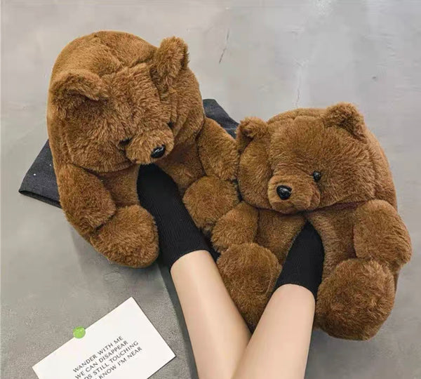 Cute Bear Home Slippers