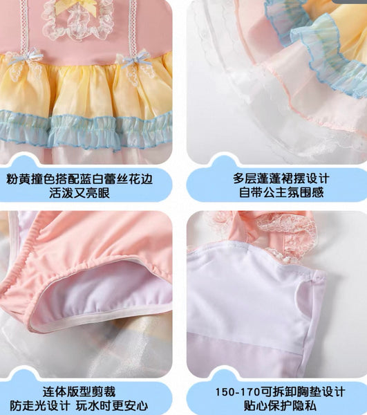 Pastel Swimwear For Children