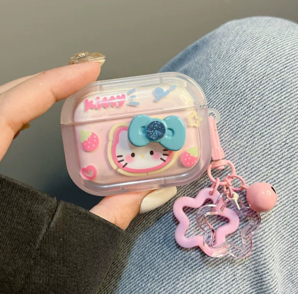 Hello Kitty Airpods Protector Case For Iphone