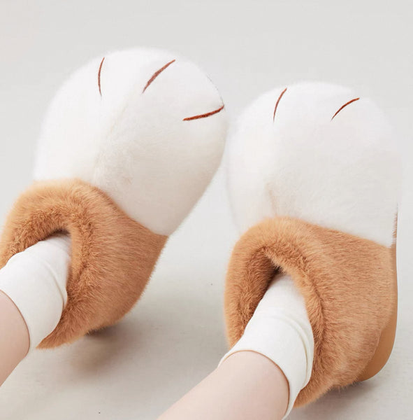 Kawaii Paw Slippers