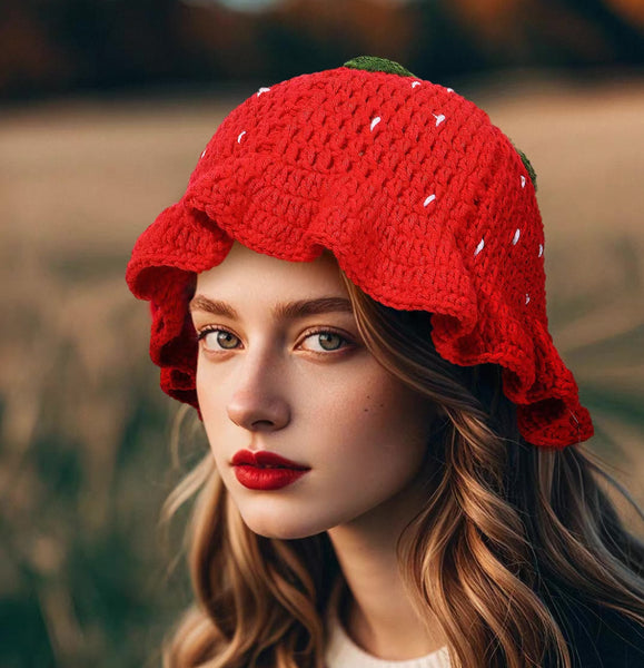 Cute Strawberry Hat