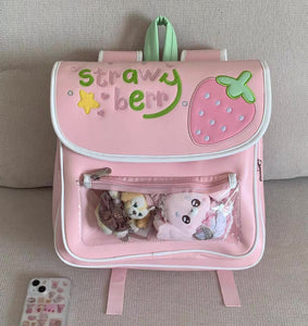 Cute Strawberry Backpack