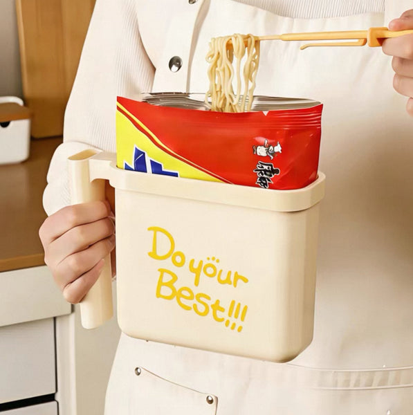 Funny Instant Noodle Bowl