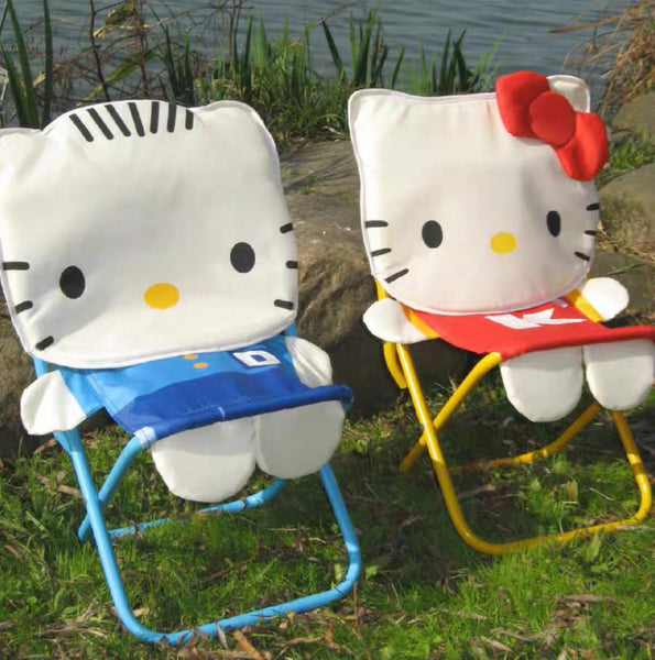 Cute Kitty Folding Stool