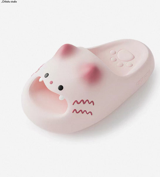 Cute Kitty Paw Slippers