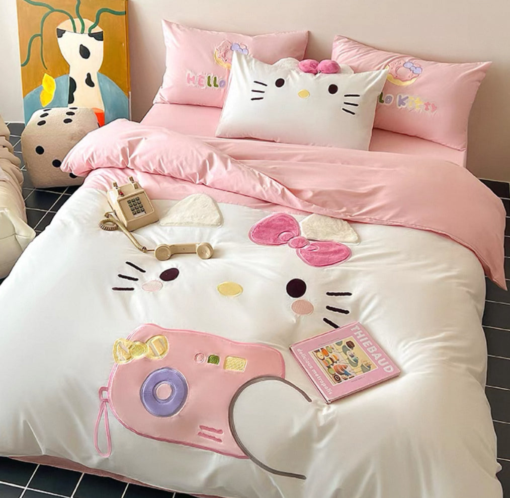 Sweet Kitty Bedding Set