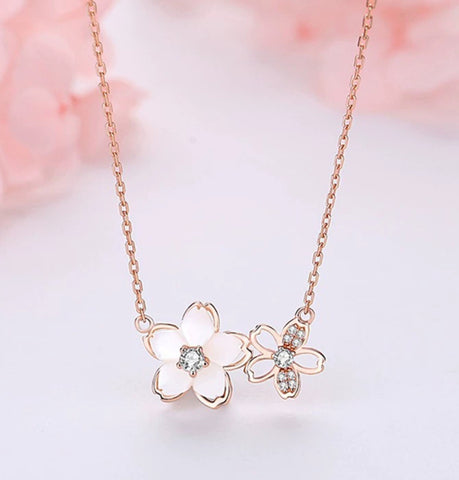 Beautiful Sakura Necklace