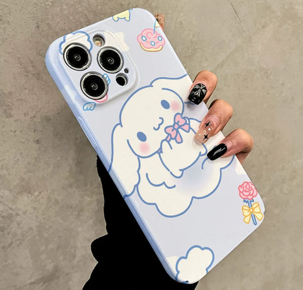 Cinnamoroll Phone Case For Iphone7/8/7/8plus/X/XS/XR/XSmax/11/11pro/11proMax/12/12pro/12mini/12proMax/13/13pro/13promax/14/14pro/14promax/15/15pro/15promax