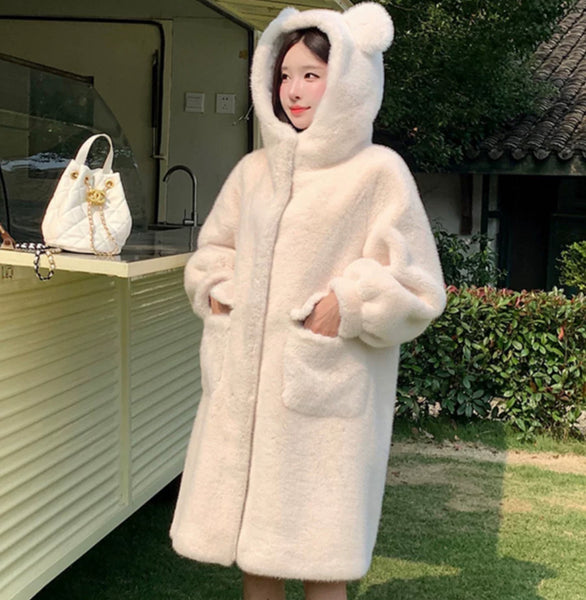 Cute Bear Ears Coat