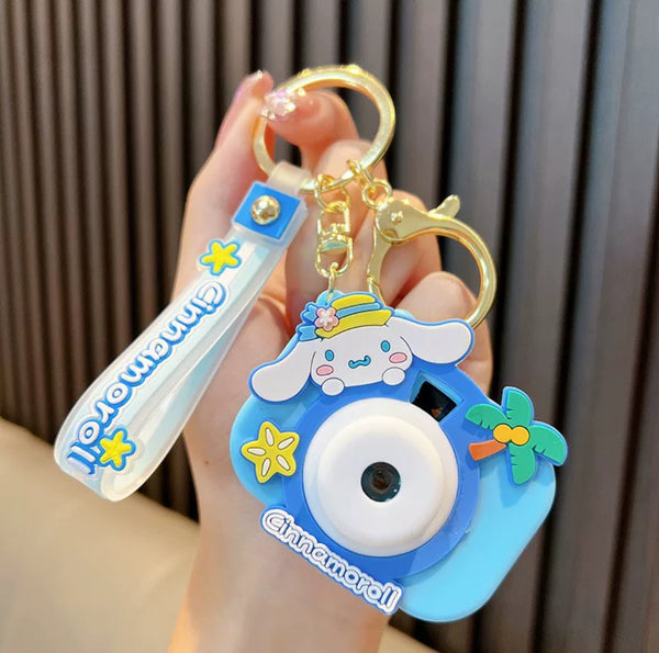 Cartoon Projection Key Chain