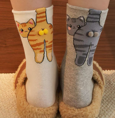 Kawaii Cat Socks