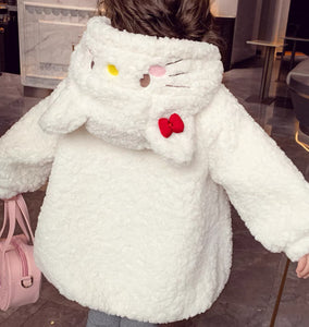 Kawaii Kitty Coat For Children