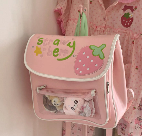 Cute Strawberry Backpack