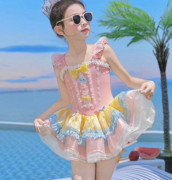 Pastel Swimwear For Children