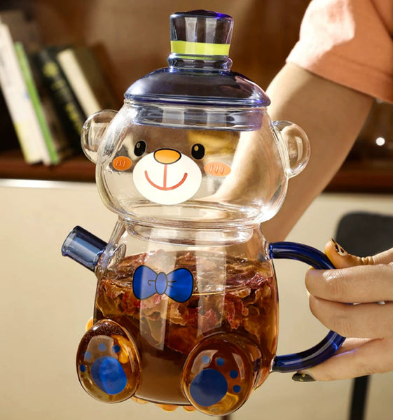 Cute Bear Teapot And Cup