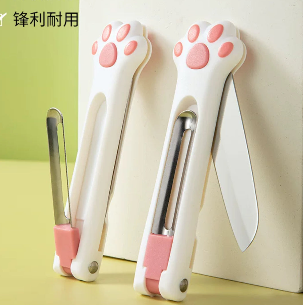 Kawaii Paw Knife