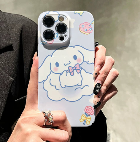 Cinnamoroll Phone Case For Iphone7/8/7/8plus/X/XS/XR/XSmax/11/11pro/11proMax/12/12pro/12mini/12proMax/13/13pro/13promax/14/14pro/14promax/15/15pro/15promax