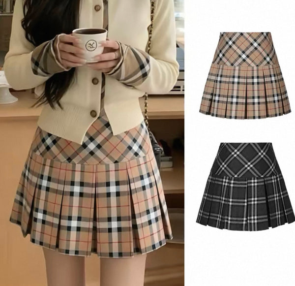 Fashion Plaid Skirt
