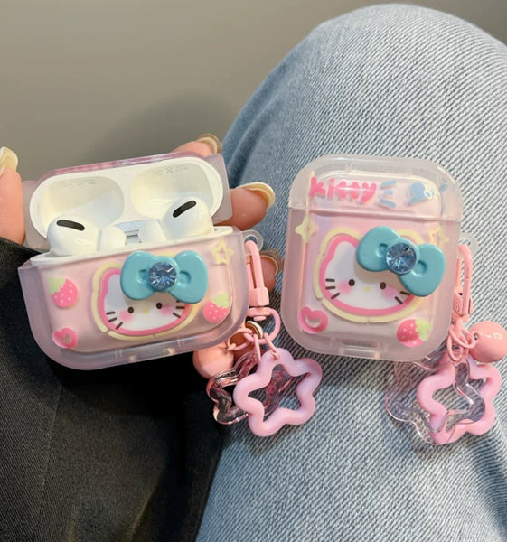 Hello Kitty Airpods Protector Case For Iphone