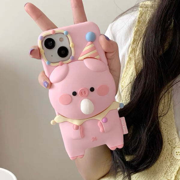 Funny Pig Phone Case For Iphone11/12/12pro/13/12proMax/13pro/14/14pro/14promax/15/15pro/15promax