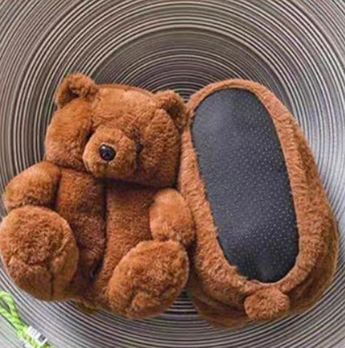 Cute Bear Home Slippers