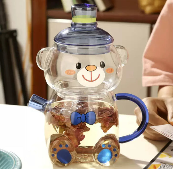 Cute Bear Teapot And Cup