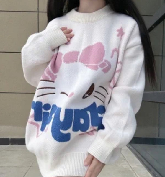 Happy Kitty Sweater