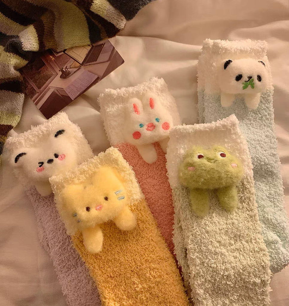 Cute Animal Socks – ivybycrafts