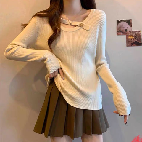 Cute Style Knitted Sweater