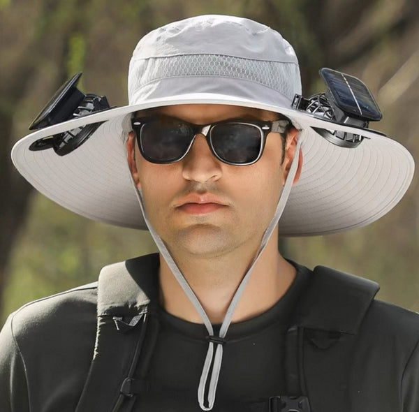 Solar Fan Hat