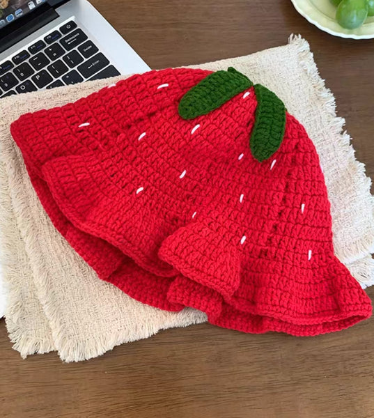 Cute Strawberry Hat
